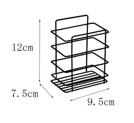 Iron Triangle Bathroom Storage Rack Set